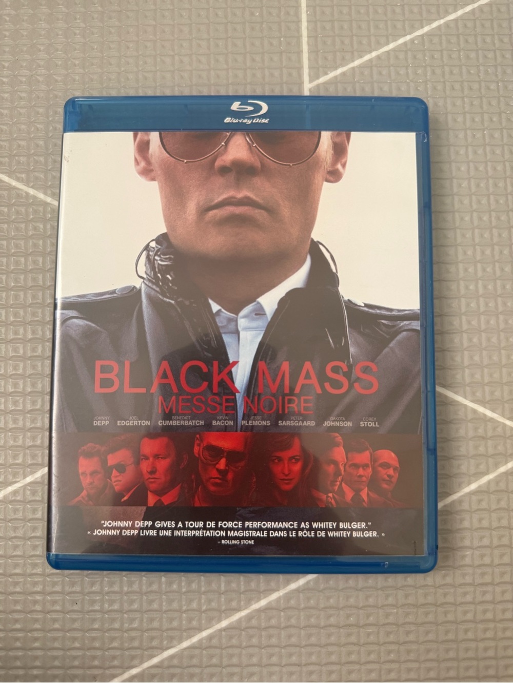 Blu-ray Disc: Black Mass - Black Cover